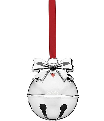 Lenox 2024 Jingle Bell Metal Ornament