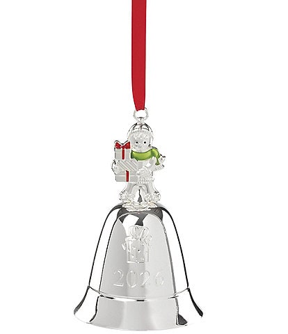 Lenox 2026 Annual Musical Bell Silverplate Ornament