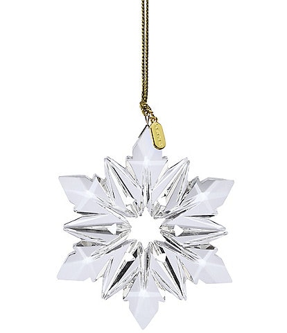 Lenox 2026 Optic Snowflake Glass Ornament