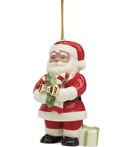 Lenox An Annual Santa with Candy Canes Ornament