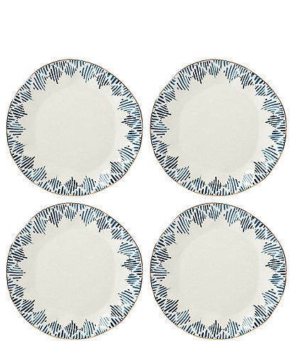 Lenox Blue Bay Ikat Dinner Plates Set of 4