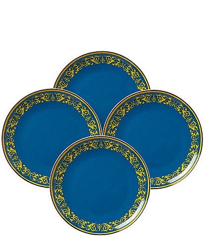Lenox Bold LX Remix Blue 4-Piece Accent Plate Set