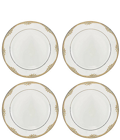 Lenox British Colonial Bamboo Dinner Plates, Set of 4