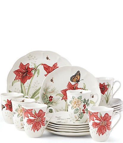 Lenox Butterfly Meadow 18-Piece Holiday Dinnerware Set