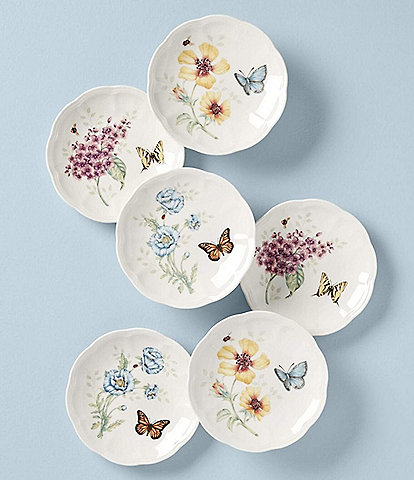 Lenox Butterfly Meadow Party Plates Set of 6