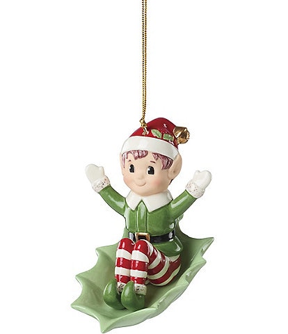 Lenox Christmas Elf Porcelain Ornament