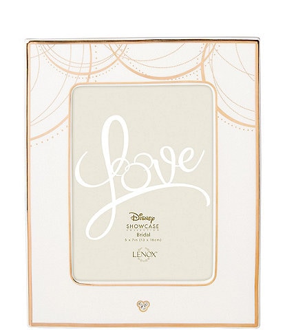 Lenox Disney Bridal 5" x 7" Picture Frame