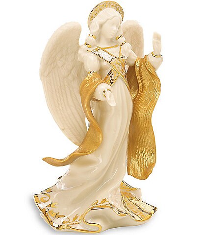 Lenox First Blessing Nativity Angel Peace Figurine