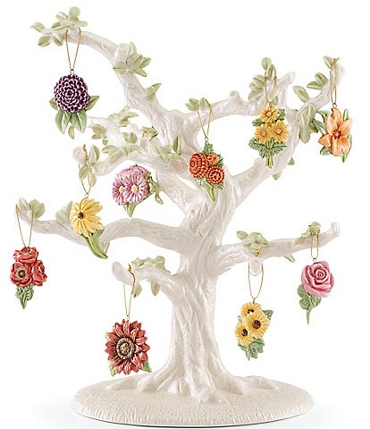 Lenox Harvest Impressions 10-Piece Ornament and Tree Set