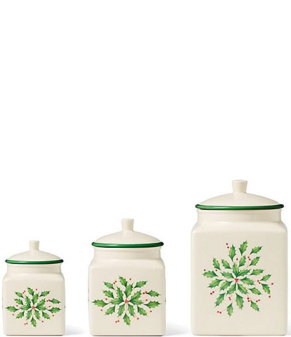 Lenox Holiday Cooking Spice Jars, Set Of 4 – Lijo Décor