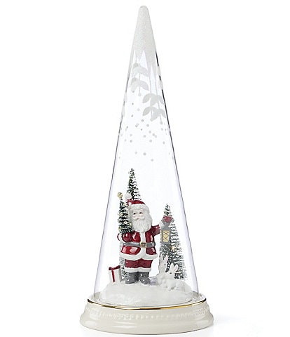Lenox Merry & Magical Lit Santa With Lantern Figurine