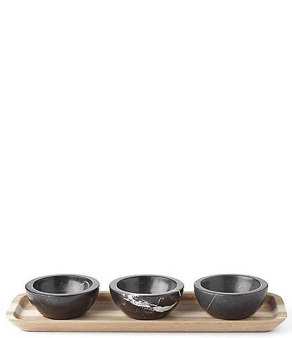 Lenox Modern LX Collective Tray With 3 Dip Bowls