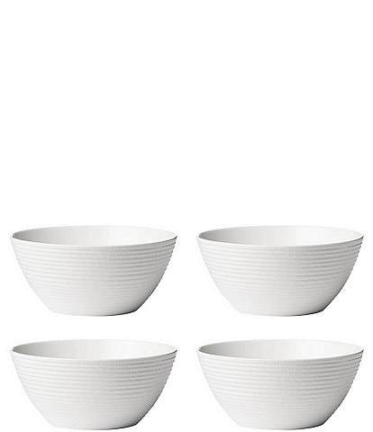 Lenox Modern LX Collective White Fruit Bowls, Set of 4