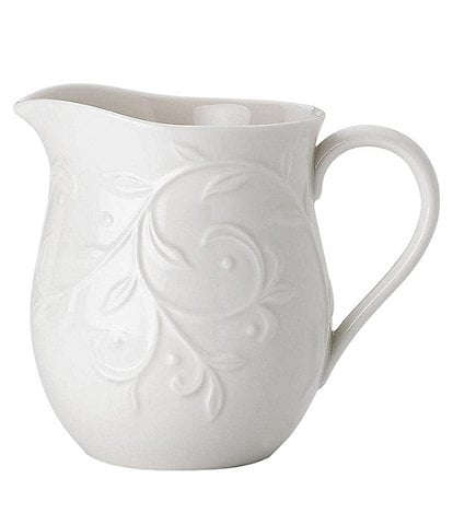 Lenox Opal Innocence Carved Creamer