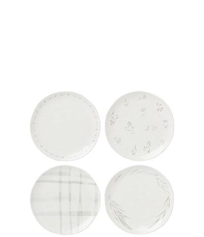 Lenox Oyster Bay 4-Piece Accent Salad Plate Set