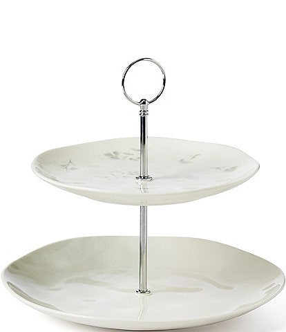 Lenox Oyster Bay Collection 2-Tiered Server