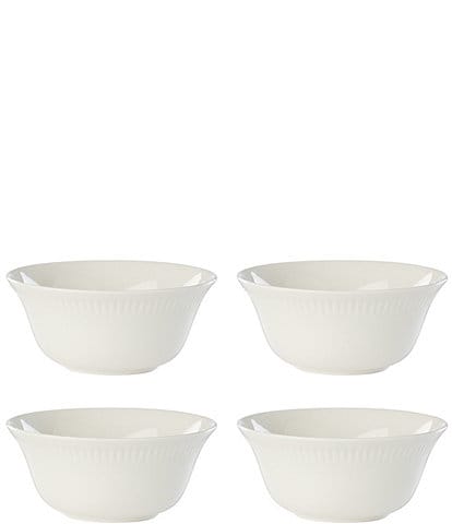 Lenox Profile White All Purpose Bowls, Set of 4