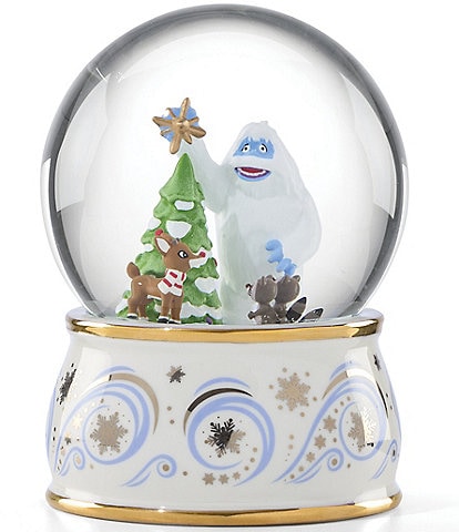 Lenox Rudolph The Red-Nosed Reindeer Snow Globe