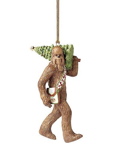 Lenox Star Wars Chewbacca With Christmas Tree Ornament