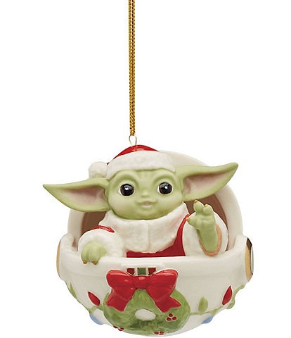 Lenox Star Wars Grogu's Holiday Hover Pram Ornament