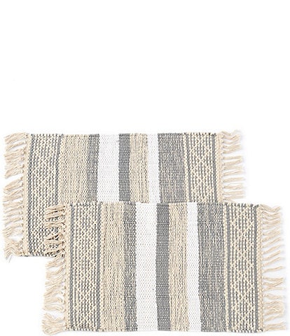 Lenox Textural Neutral Placemats, Set of 2