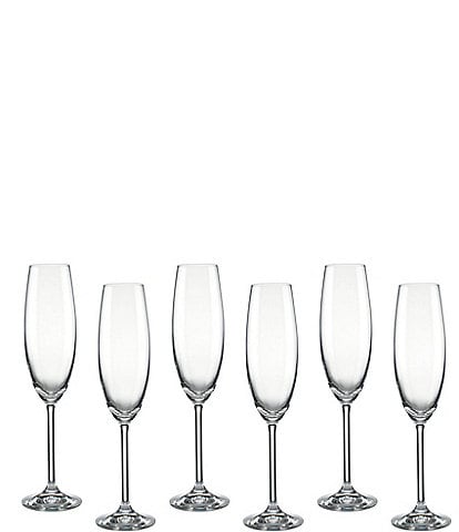 Lenox Tuscany Classics Champagne Glass Flute Set, Buy 4 Get 6