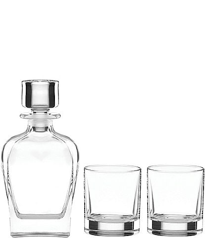 Lenox Tuscany Classics 3-Piece Whiskey Decanter & Glass Set