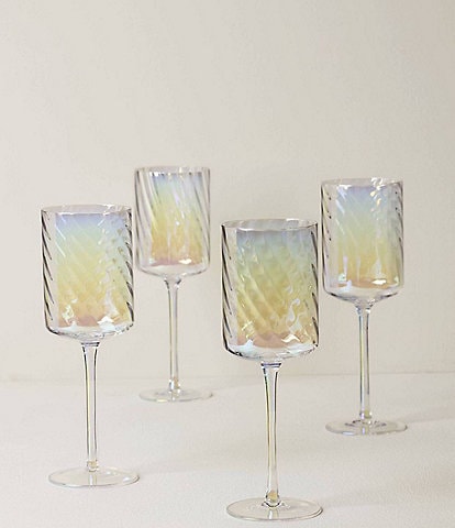 Lenox Tuscany Classics Iridescent Red Wine Glass, Set of 4