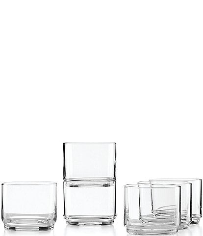 Lenox Tuscany Classics Stackable 6-Piece Short Glasses Set