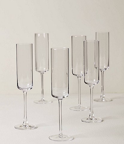 Lenox Tuscany Classics Straight Flutes, Set of 6