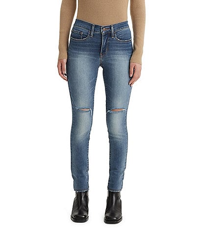 Levi's® 311 High Rise Distressed Skinny Jeans
