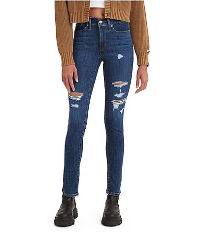 A Loves A Magic Universal Fit High Waisted Skinny Leg Stretch Denim Jeans