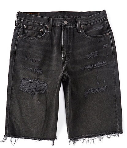 Levi's® 469 Loose Fit 12#double; Inseam Denim Shorts