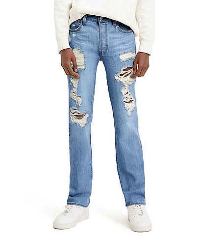 Levi's® 501® Original Fit Damaged Jeans