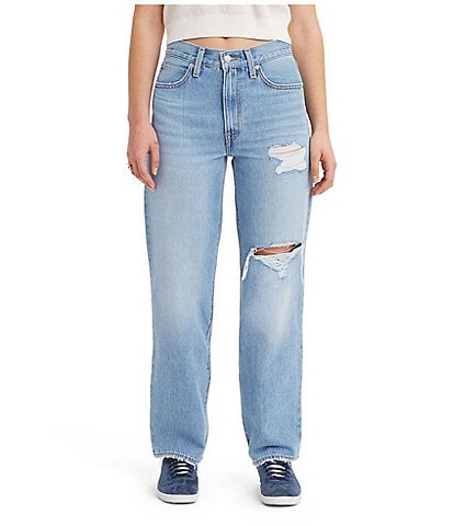 Levi's® 94 Baggy Destructed Straight Jeans