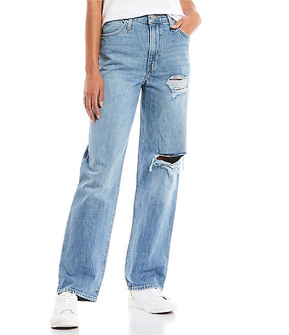 Levi's® Low Pro Mid Rise Straight Jeans