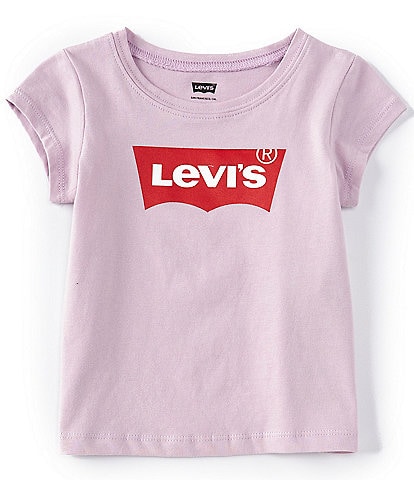 Levi's® Baby Girls 12-24 Months Short-Sleeve Batwing T-Shirt