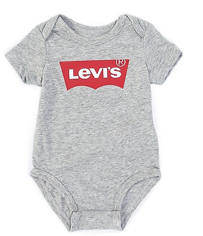 Levi's® Baby Newborn-9 Months Short-Sleeve Batwing Bodysuit