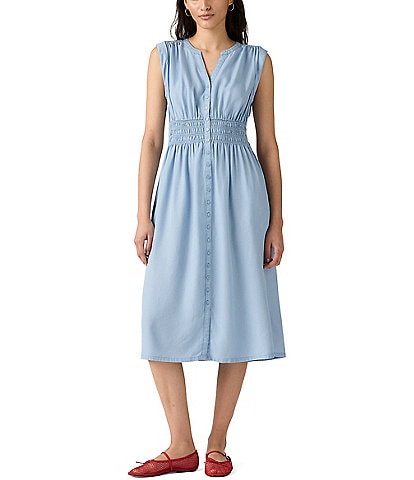 Levi's® Bettina Sleeveless Button Front Dress