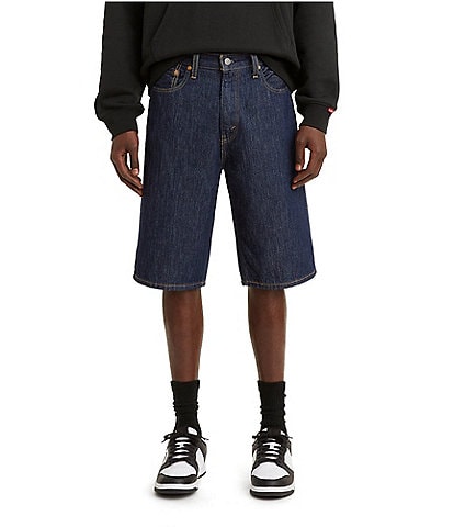 Levi's® Big & Tall 469 Loose Fit 12#double; Inseam Denim Shorts