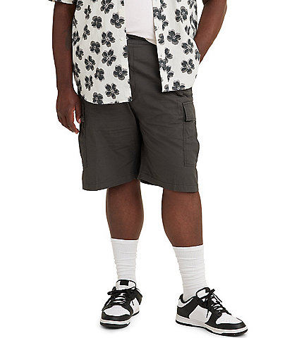 Levi's® Big & Tall Twill Carrier 9 1/2" Inseam Loose Fit Cargo Shorts