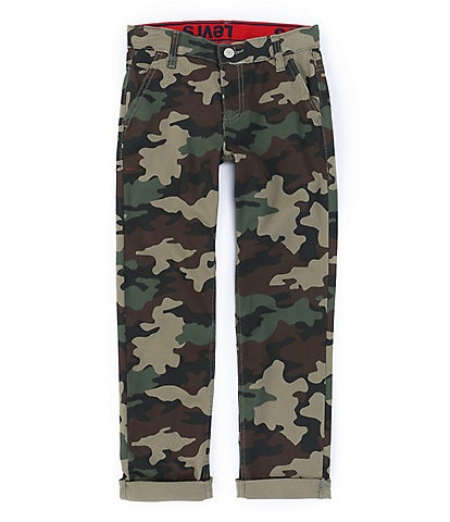 Levi's® Big Boys 8-20 502™ Regular Tapered-Fit Camo Print Chino Pants