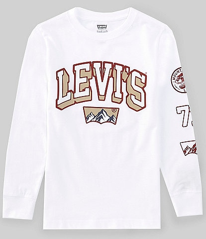 Levi's® Big Boys 8-20 Long Sleeve Academic Explorer Graphic T-Shirt