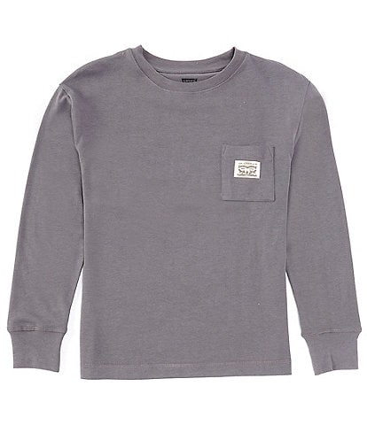 Levi's® Big Boys 8-20 Long Sleeve Pocket T-Shirt