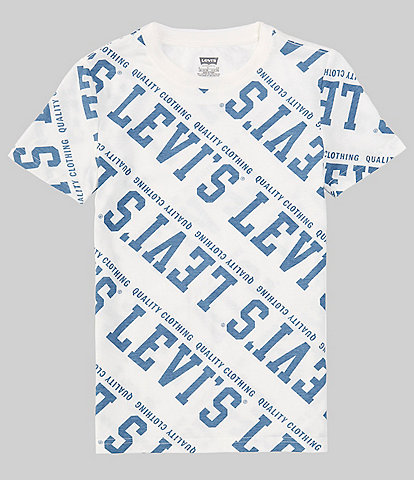 Levi's® Big Boys 8-20 Short Sleeve Allover Print T-Shirt