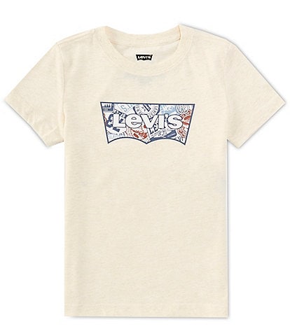 Levi's® Big Boys 8-20 Short Sleeve Prep Quest Batwing Graphic T-Shirt