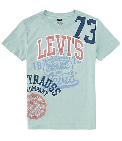 Levi's® Big Boys 8-20 Short Sleeve Reworked Original T-Shirt