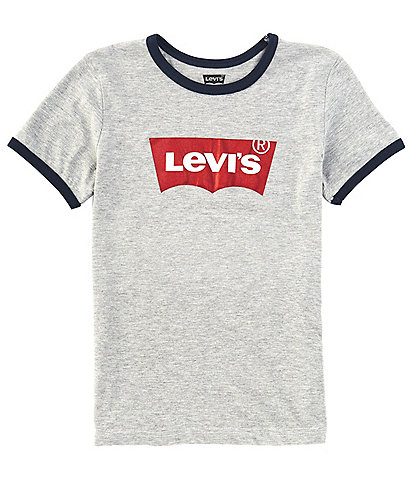 Levi's® Big Boys 8-20 Short Sleeve Ringer Batwing Graphic T-Shirt