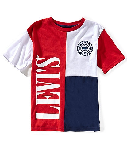 Levi's® Big Boys 8-20 Short Sleeve Sporty Color Block T-Shirt