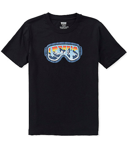 Levi's® Big Boys Short Sleeve Goggle View T-Shirt